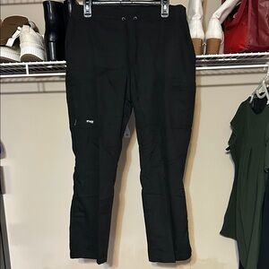 Grey's Anatomy Black Medium Petite Women’s Scrub Pants